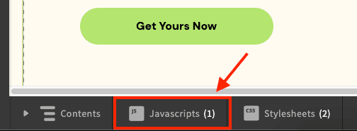 Unbounce JavaScript Settings